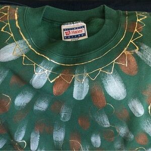 One of a kind Hand Painted Sweatshirt